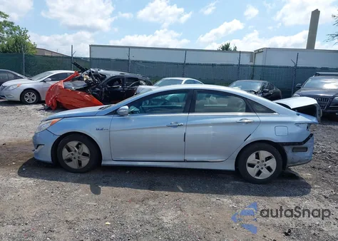 2012 Hyundai Sonata Hybrid z USA, uszkodzony, nr VIN KMHEC4A4XCA034043